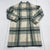 Maryling Green Plaid Wool Over Coat Women’s Size 38 Medium