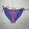 Vineyard Vines Katama Tile String Bikini Bottoms Violet Women’s Small New