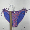 Vineyard Vines Katama Tile String Bikini Bottoms Violet Women’s Small New