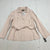 Lafayette 148 Womens Pink Belted Overcoat size 16