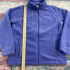 Columbia Purple Fleece Zip Up Jacket Youth Girls Size XL (18-20) *