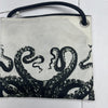 Sea Bags White Nylon Octopus Slim Crossbody Bag New Defect