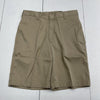 Mark Twain Elderwear Khaki Flat Front Shorts Mens Size 30