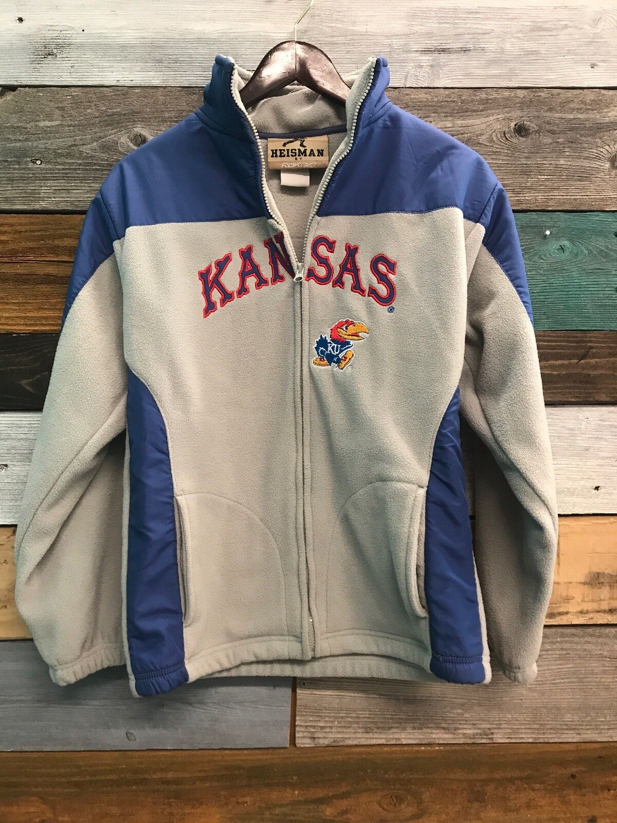 Child Size Large Kansas Jayhawks Jacket Heisman by Reebok