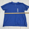 John Ashford Blue Polo Short Sleeve Size XL