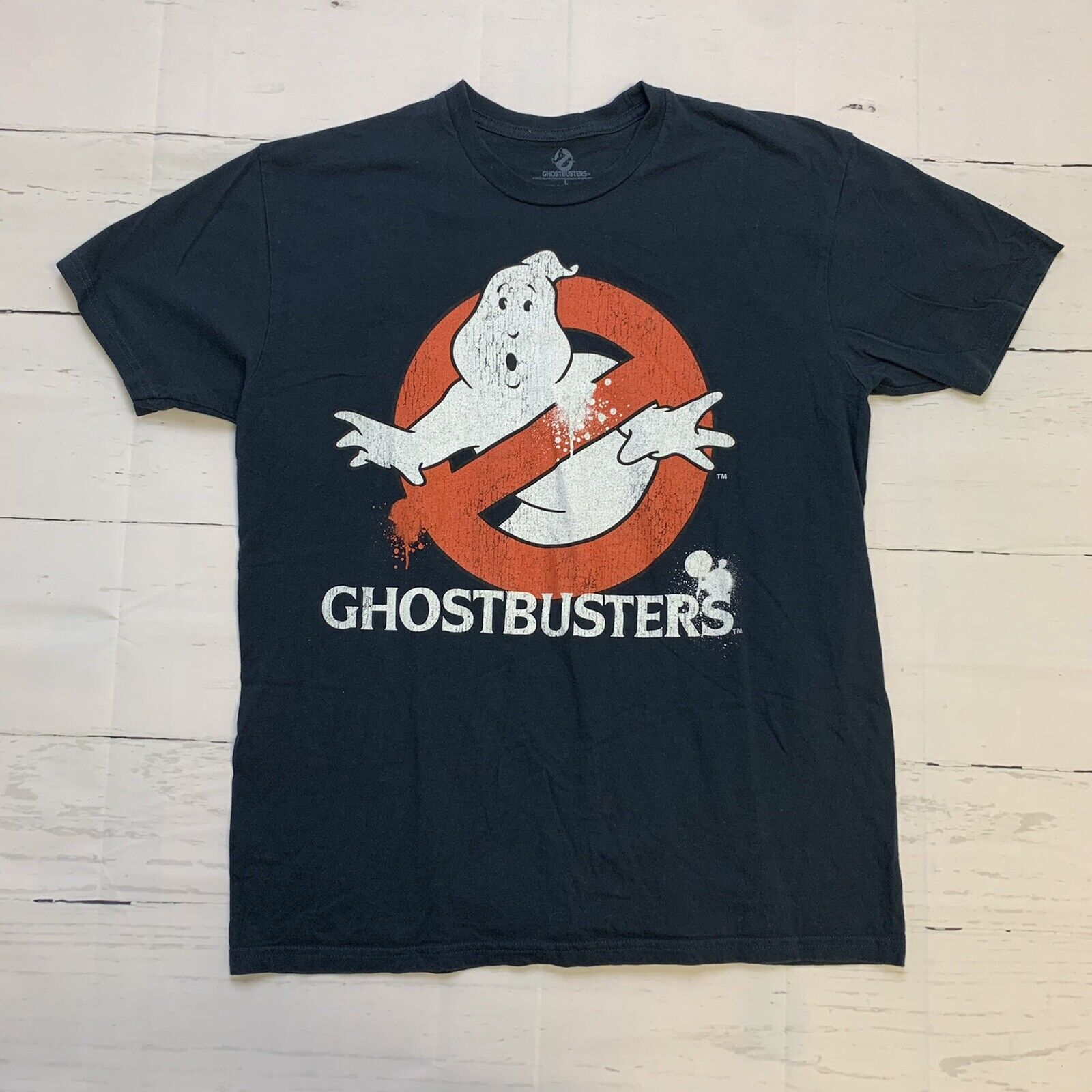 GHOSTBUSTERS - LOGO T-SHIRT - ADULT SIZE L Universal