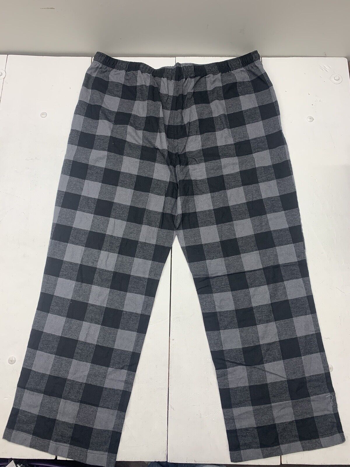 Sonoma Mens Black Plaid Pajama Pants Size 3XLT - beyond exchange