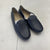 Cole Haan Evelyn Driver Navy Blue Leather Loafer Women’s Size 5B