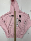 Spencer’s Playboy Mens Pink Graphic Pullover Hoodie Size Small