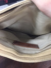 FOSSIL Expedition Company No 10552 Canvas Leather Messenger Crossbody Travel Bag