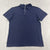 Boggi Milano Navy Blue Cotton Short Sleeve Polo Mens Size Medium