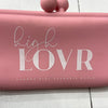 High Lover Pink Silicon Clasp Clamshell Pouch Eyeglass Case Set of 2 NEW