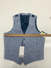 Bar III Mens Blue Suit Vest Size Medium