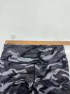 Womens Black Camouflage Athletic Compression Leggings Size XXL