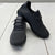 Gray Athletic Sneakers Lace-Up Elastic Fly Woven Mesh Shoes Men’s Size 8