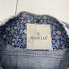 Moncler Joubarde Giubbotto Denim Button Up Jacket Women’s Medium