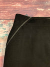 Talbots Black Pencil Skirt Back Zip Women’s Size 14 NEW *