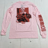 My Hero Academia Pink Graphic Anime Long Sleeve T-Shirt Adult Size S NEW Funimat