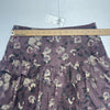 Lauren Ralph Lauren Georgette Crinkle Purple Mini Skirt Women’s 6 New