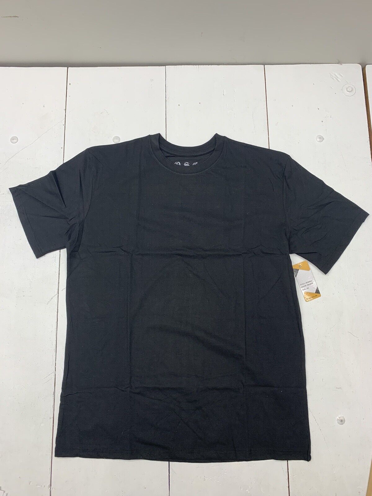 OSC Mens Black basic Short Sleeve Shirt Size 3XL
