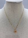 Yoosteel Gold M Initial Necklaces 14K Gold Plated HandMade With Love NEW