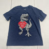 Jumping Beans Blue T Rex Hug Me Graphic T Shirt Youth Boys Size 6