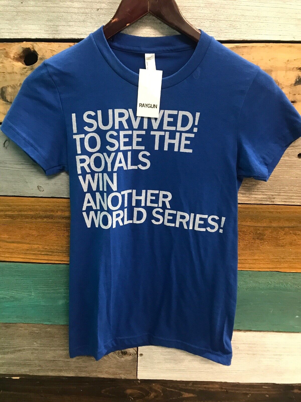 MLB Kansas City Royals Women's Short Sleeve  T Shirt - size Small