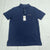 Polo Ralph Lauren Navy Blue Short Sleeve Slim Fit Polo Mens Size Medium