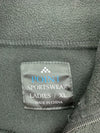Point Womens Black Texas Embroidered Fullzip Sleeveless Jacket Size XL