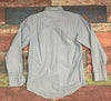 Izod Men&#39;s XL Blue Cotton Long Sleeve Button Up Shirt Size Small