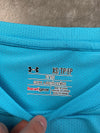 New Under Armour Fitted Blue Tank Top Womens XS