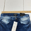 Sacred Crown Dark Blue Modern Slim Fit Jeans Mens Size 30