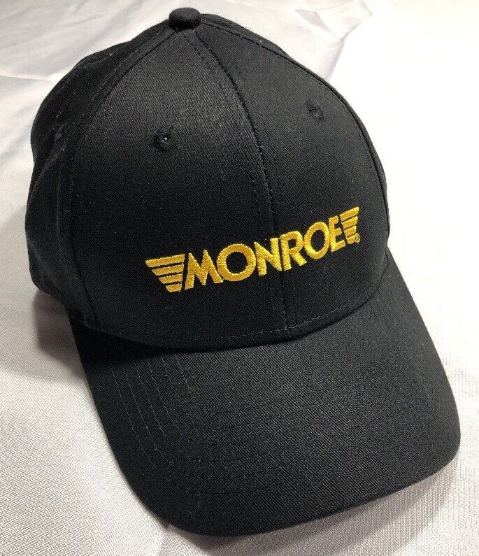 K Products Monroe Snapback Auto Crew Hat Black Yellow UNISEX One Size Set Of 3