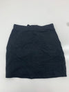Loft Outlet Womens Black Drawstring Sweat Skirt Size Small
