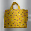 Furla Yellow Multicolored Polka Dot Genuine Leather Shoulder Purse Made In Italy