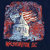 Vintage Navy Graphic Washington DC Short Sleeve T Shirt Adult Size Large