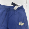 Adidas Navy Blue George Washington Travel Woven Pants Mens Size Medium