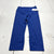 Hey Nuts Royal Blue Essential Crop 21" Yoga Pants Women's Size X-Large