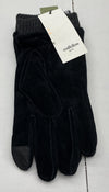 Goodfellow &amp; Co. Mens Black Faux Suede Gloves with Tech Touch Size Large New