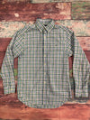Men&#39;s Vineyard Vines Long Sleeved Plaid Slim Fit Button Up Whale Shirt Small