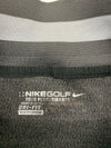Nike Golf Mens Black Gray 1/4 Zip Pullover Size Medium
