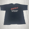 Gildan Black Dare Graphic T Shirt Adults Size XL
