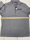 Travis Mathew Mens Grey 1/4 Zip Pullover Size 2XL