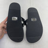 Dream Pairs Black Faux Leather Platform Slide Sandals Women’s Size 8.5