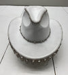 8 Other Reasons White Bling Crystal Cowboy Hat Western Festival Womens OS