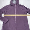 Duluth Dryfecta Hooded Rain Coat Purple Women’s Size XL MSRP $179