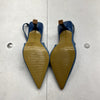 Blue Jean Pointed Toe Strappy Stiletto Women&#39;s Size 4