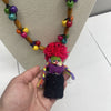 Balam Multicolored Beaded Doll Necklace