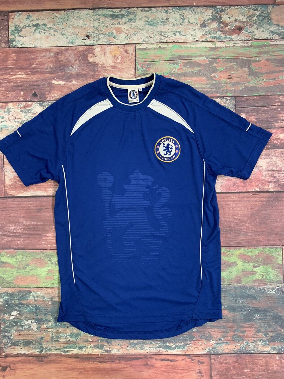 Chelsea Football Club Jersey Blue Mens Size Small