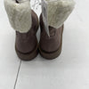 Old Navy Faux Suede Sherpa Cuff Boots Mauve Youth Girls Size 13